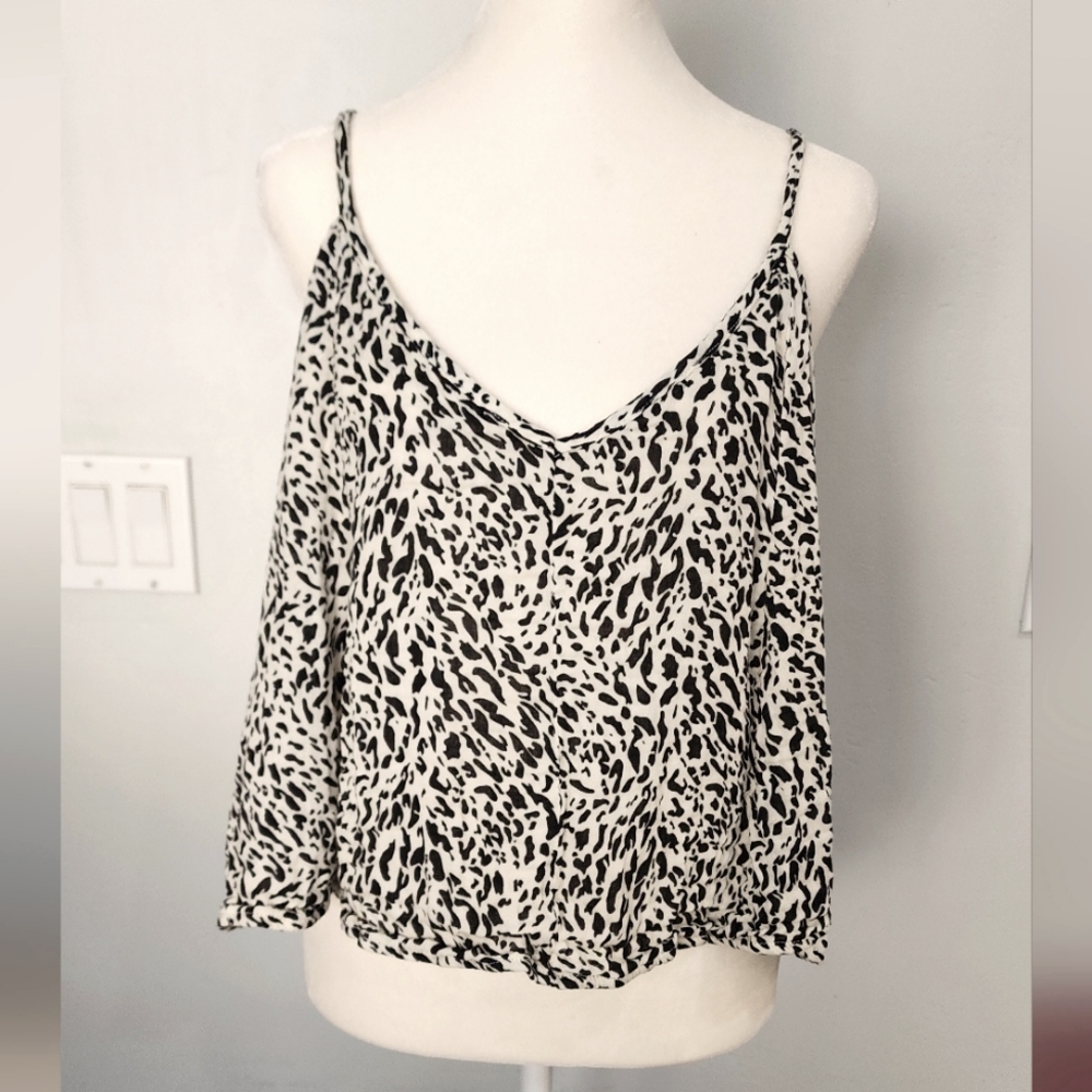 Animal Print Hurley Naturals V- Neck Tank